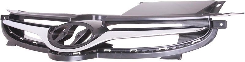 Torcia TYG Upgraded Front Grille Fit for 2014-2015 Hyundai Elantra Sedan with Chrome Molding, OE Style Replacement Non-Active Exterior Grille, Replaces 86350-3X700 HY1200173 - Image 1